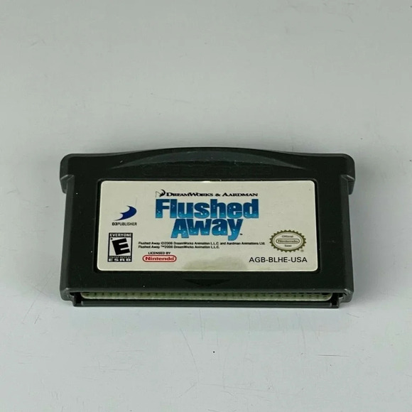 2006 DreamWorks Flushed Away-Nintendo Game Boy Advance Authentic Tested - Picture 1 of 4